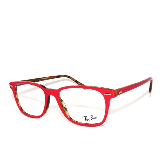 Ray Ban RX7119 5714 53 Top BordeauX Rose On Havana Eyeglasses Rayban 7119 - Picture 1 of 6